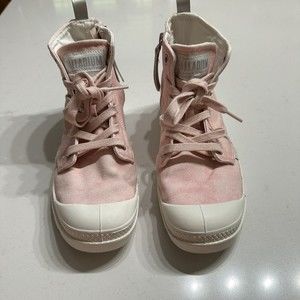 Palladium Pampa Zip Dsertwash Pink, 7 Women's